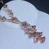 Bvlgari Divas Dream Rose Gold and Amethyst Pink Tourmaline Diamond Necklace 354075