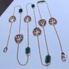 Bvlgari Rose Gold & Malachite Serpenti Sautoir Necklace