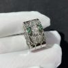 Bulgari Serpenti Eyes on Me Emerald Ring