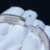 Van Cleef Arpels Perlée Diamonds Bracelet, 3 Rows Diamond White Gold VCARP5E700