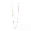 Van Cleef Arpels Magic Alhambra Long Necklace, 16 Motifs Yellow Gold, Mother-of-pearl VCARD79300