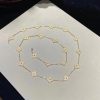 Van Cleef Arpels Vintage Alhambra Long Necklace, 20 Motifs Yellow Gold VCARO1IC00