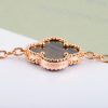 Van Cleef Arpels Vintage Alhambra Long Necklace, 20 Motifs Rose gold, Diamond, Mother-of-pearl VCARP2R000