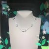 Van Cleef Arpels Frivole Necklace, 9 Flowers White Gold, Diamond VCARN25400