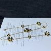 Van Cleef Arpels Frivole Necklace, 9 Flowers Yellow Gold, Diamond VCARD31500