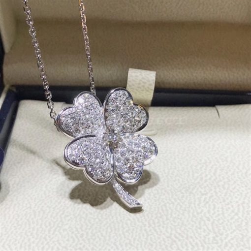 Van Cleef Arpels Flora Cosmos Necklace VCARO68M00