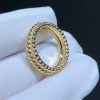 Van Cleef Arpels Perlée Pearls of Gold Ring, 3 Rows Yellow Gold VCARP0X800