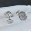 Van Cleef Arpels Perlée Diamonds Earrings White Gold, Diamond VCARO9PF00