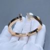 Tiffany T Square Bracelet in 18k Rose Gold