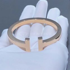 Tiffany T Square Bracelet in 18k Rose Gold