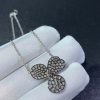 Tiffany Paper Flowers™ Pavé Diamond Flower Pendant