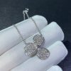 Tiffany Paper Flowers™ Pavé Diamond Flower Pendant