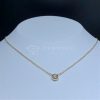 Tiffany Elsa Peretti™ Diamonds by the Yard™ Single Diamond Pendant in Yellow Gold