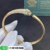 Cartier Panthère De Cartier Bracelet Yellow Gold, Onyx, Emeralds, Diamonds Ref. N6717817