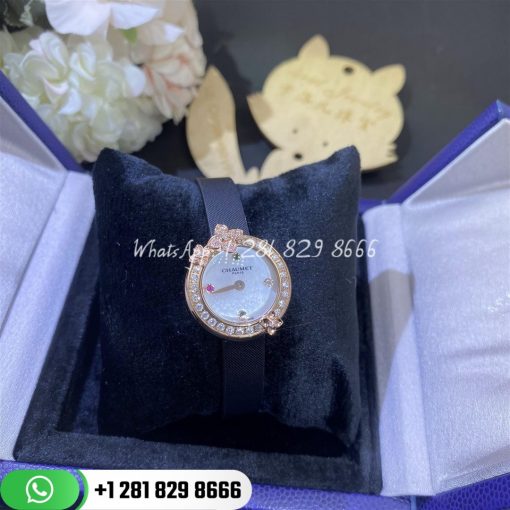 Hortensia Eden Watch Uae 50th Anniversary Limited Edition Rose Gold Diamonds Mother Of Pearl Custom Watches (5)