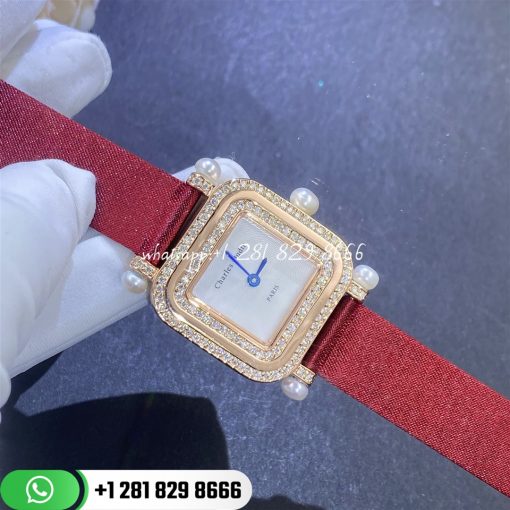 Charles Oudin Pansy Miroir Pearls Rose Gold Watch Custom Watches (8)