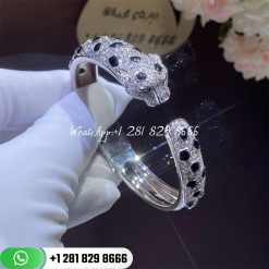 Cartier panthere de cartier bracelet white gold diamond n6715617 custom jewelry corral (2)
