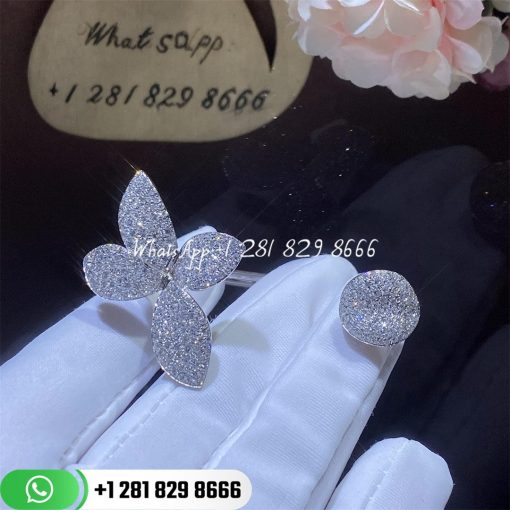 Pasquale bruni giardini segreti bracelet in 18k white gold with diamonds custom jewelry (7)