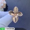 Pasquale bruni giardini segreti ring in 18k rose gold and daimons custom jewelry (2)